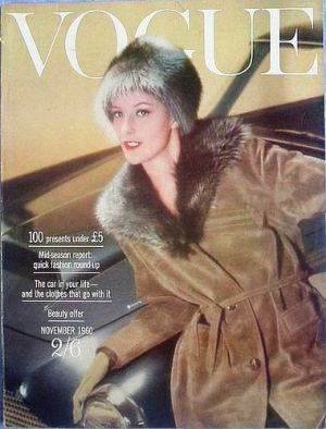 Vintage Vogue magazine covers - wah4mi0ae4yauslife.com - Vintage Vogue UK November 1960.jpg